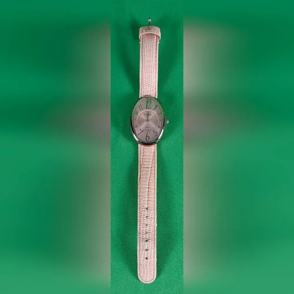 Vintage Armitron Mary Kay Award Watch Pink Leather Untested